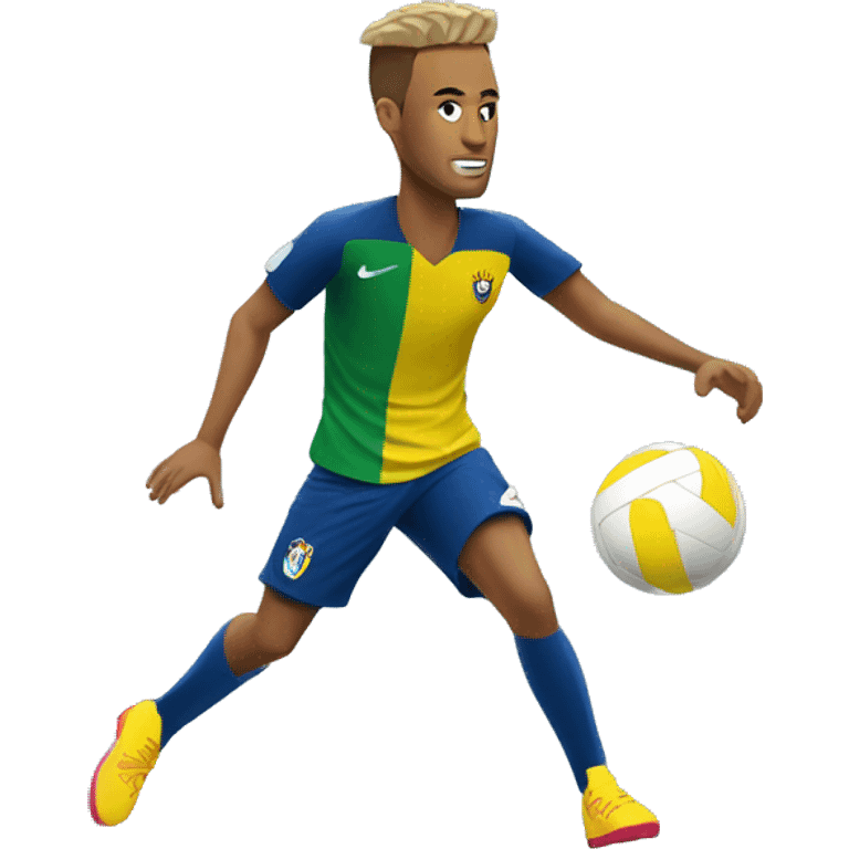 neymar playing voleiball emoji