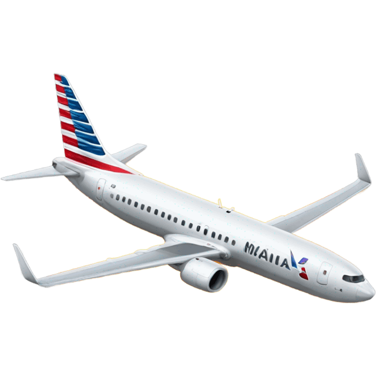 Single American Airlines 737 Max 8 emoji