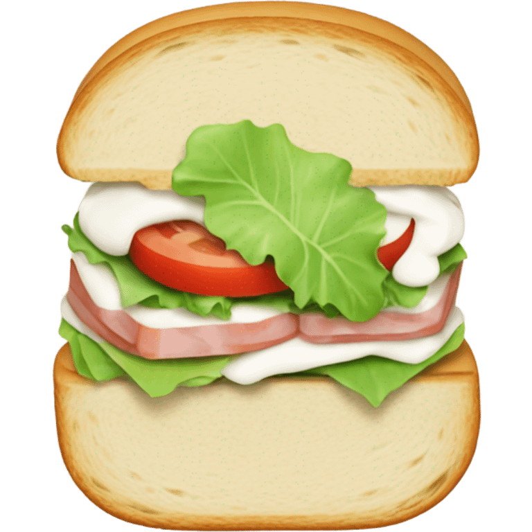 A mayo sandwich emoji