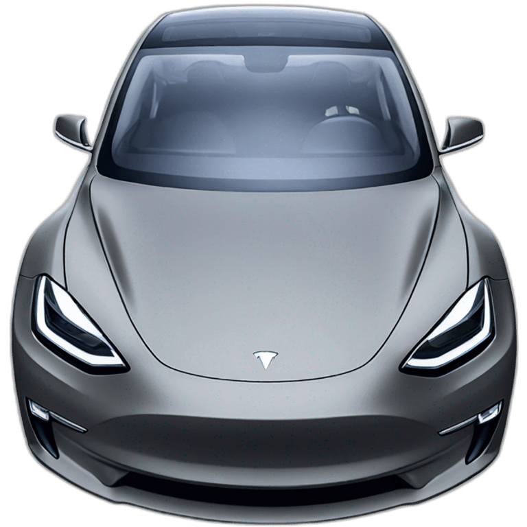 Tesla model 3 emoji