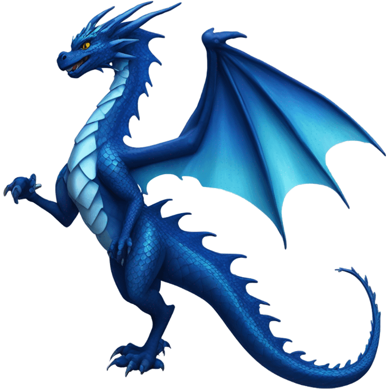 blue dragon emoji