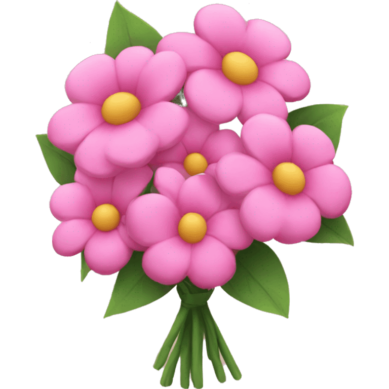 Pink Flower Bouquet  emoji