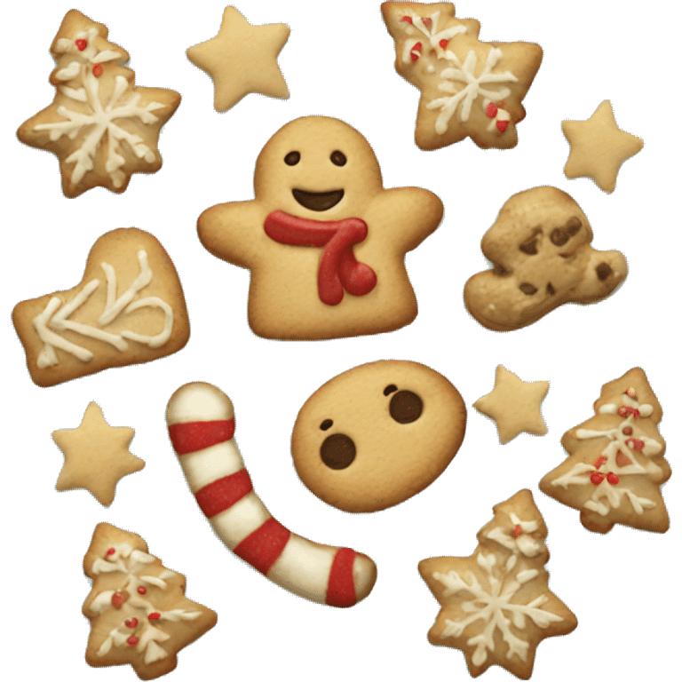 christmas cookies emoji