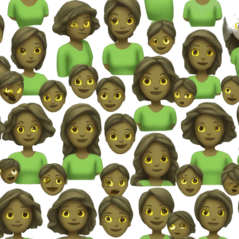 blad green women emoji