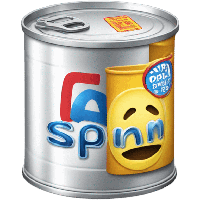 Spam can  emoji