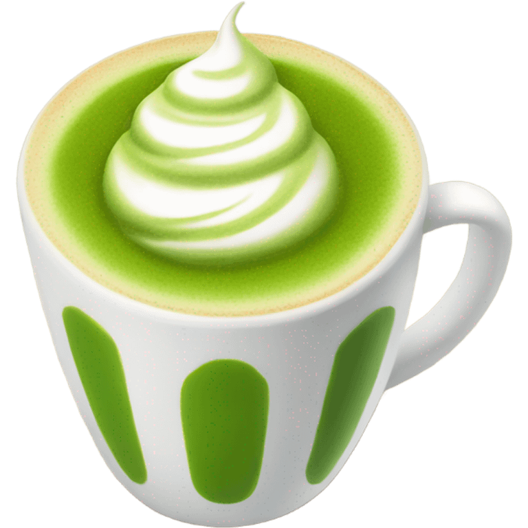 Matcha latte  emoji