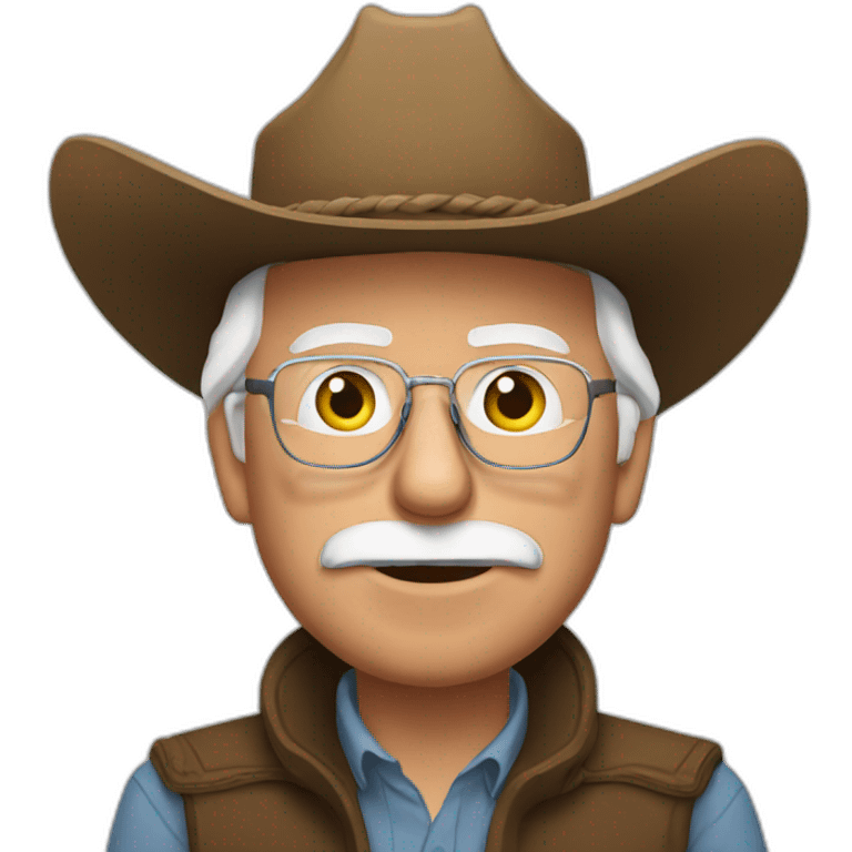 bernie sanders cowboy emoji