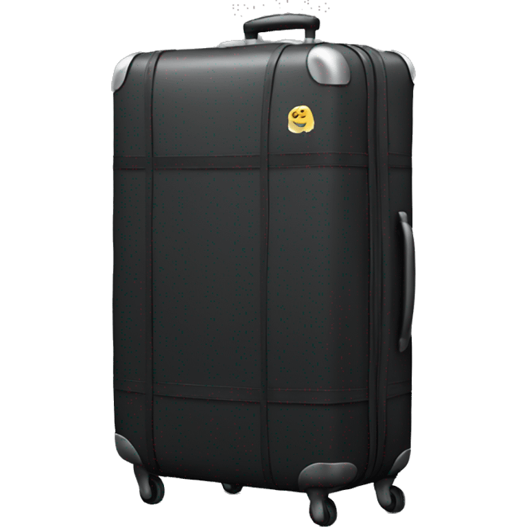 Black luggage emoji