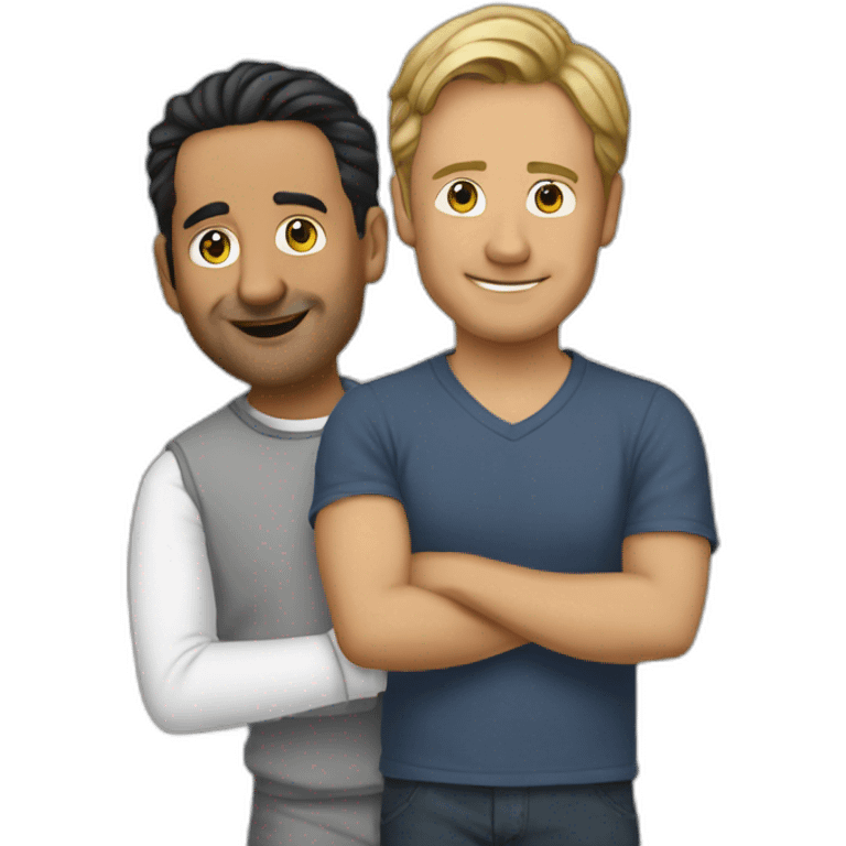 Jeff panacloc et jean marc emoji