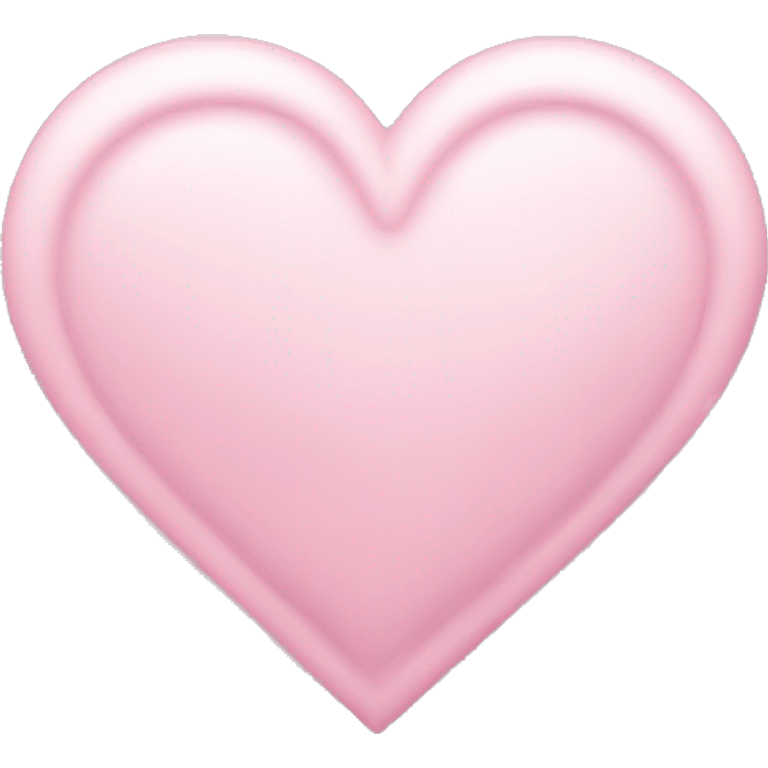 Baby pink heart with the text “Ryan” written on the inside. Surrounded by clouds emoji