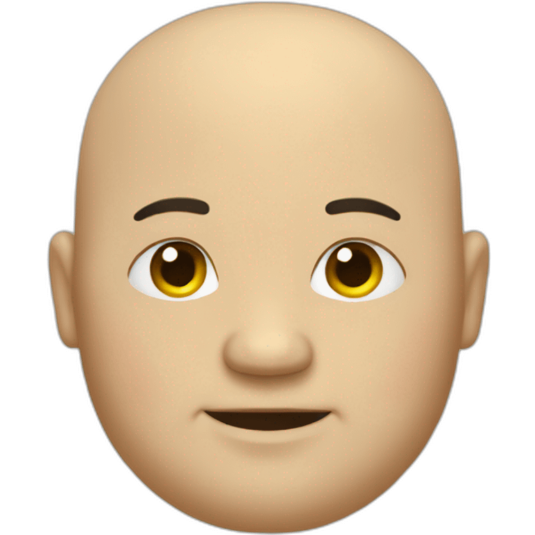 bald fat man emoji