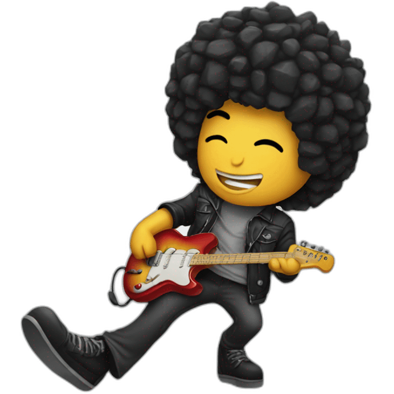 Rock and roll emoji