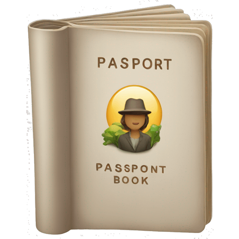 passport book emoji