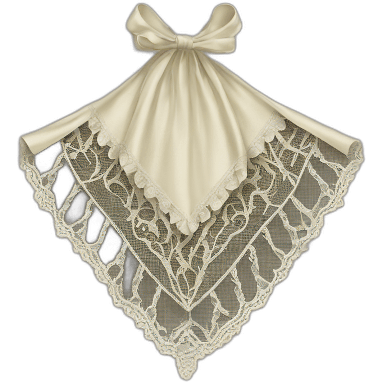 wavy lace jabot emoji