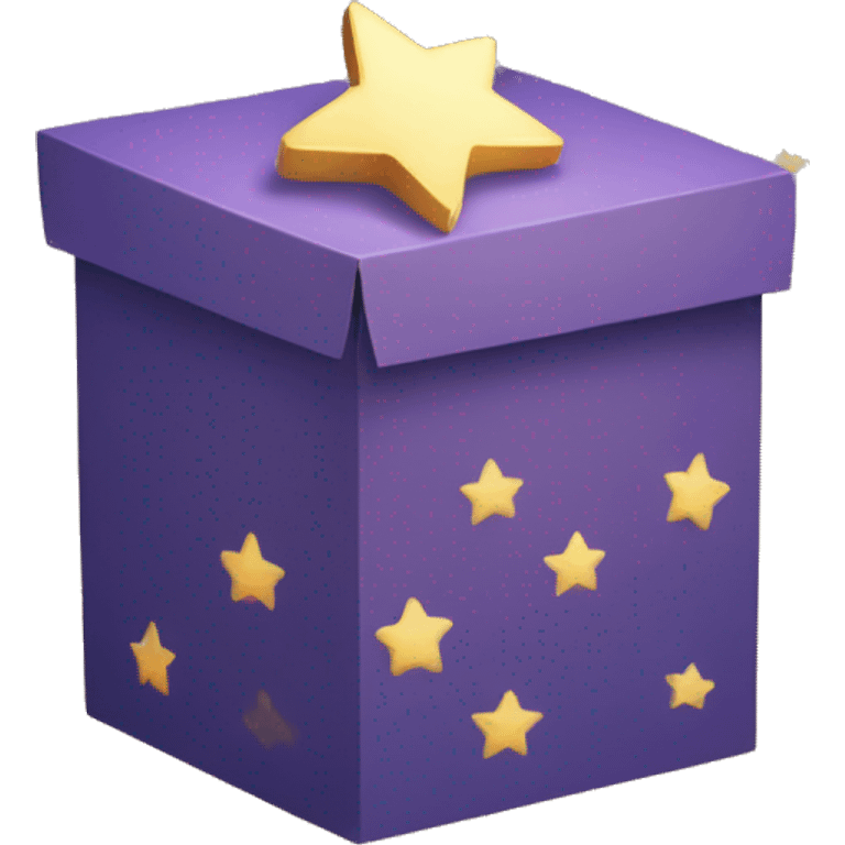 box with stars emoji