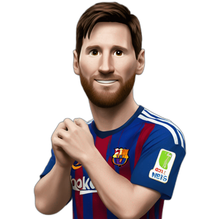 MESSI  TOMANDO MATE emoji