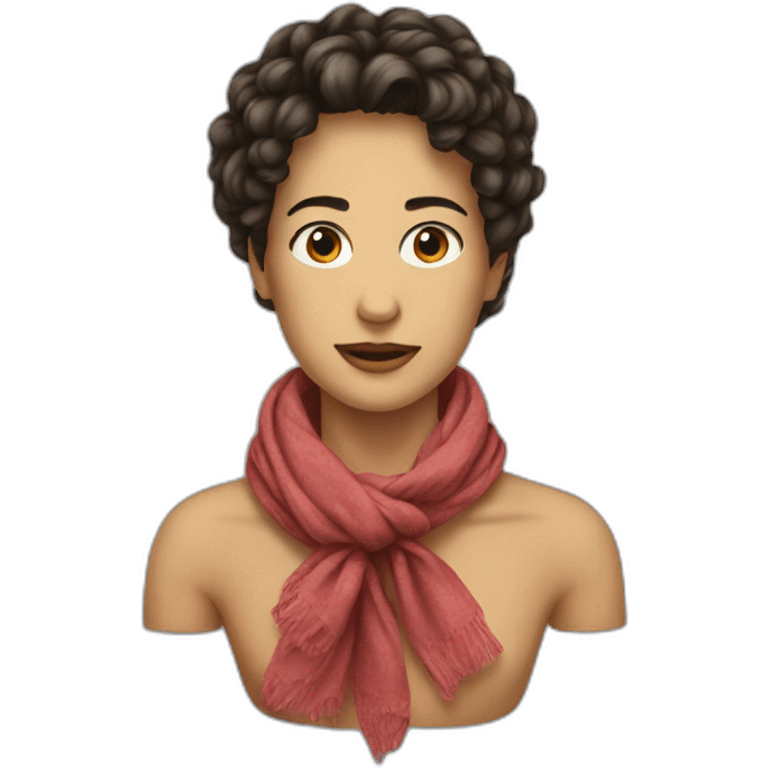 Neck scarf emoji