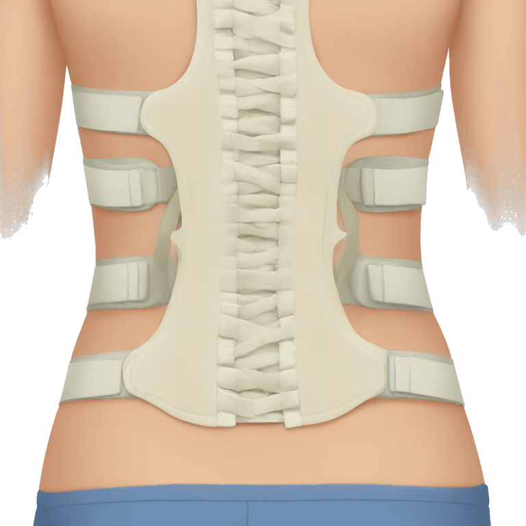 Scoliosis Back brace  emoji