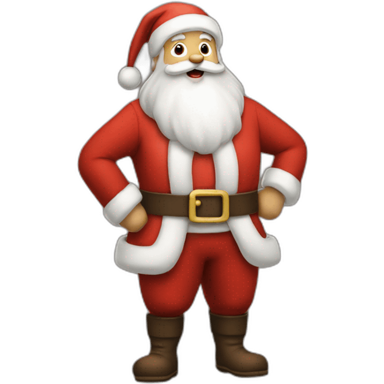 Santa claus emoji