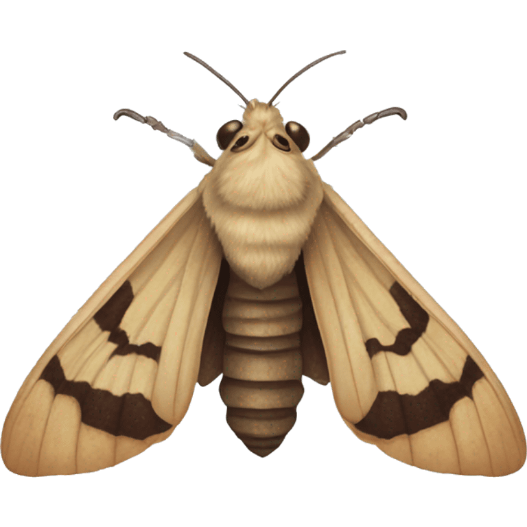 Death moth emoji