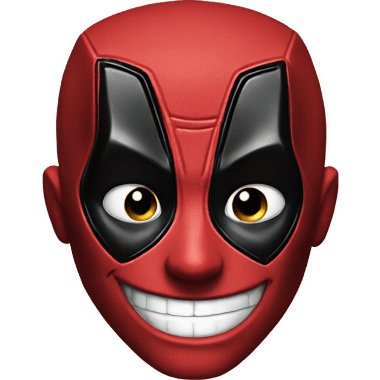 Deadpool smiling  emoji