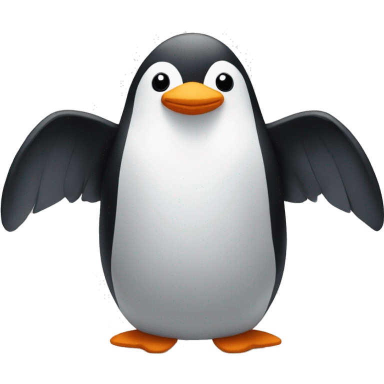 Cozy penguin emoji