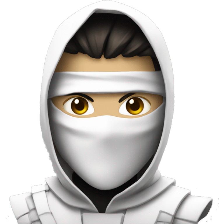 cyber ninja white skin emoji