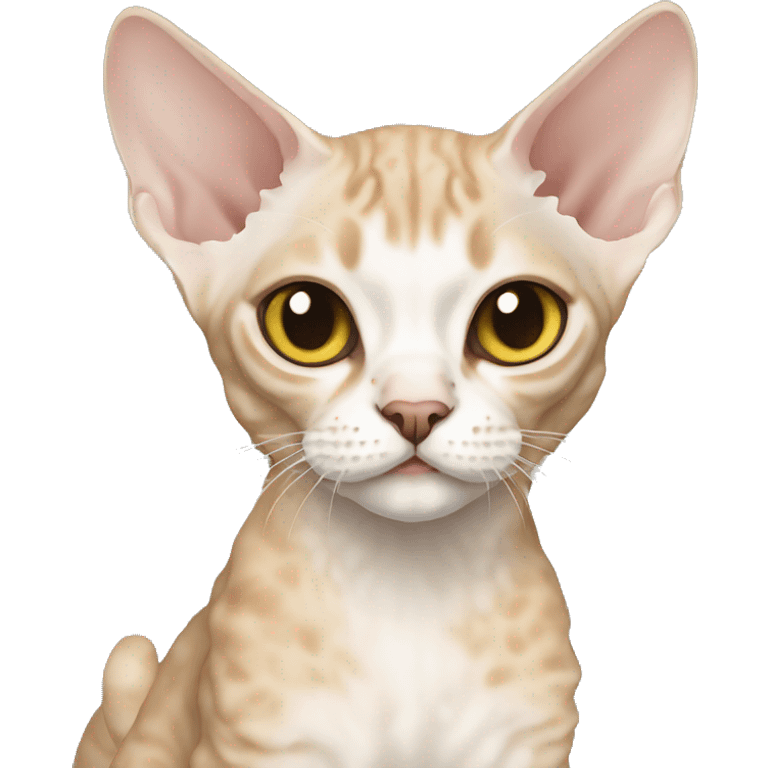 Devon Rex Full Body emoji