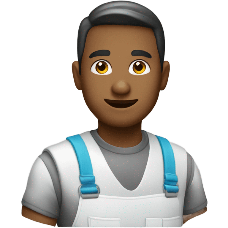 Male house cleaner emoji