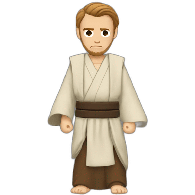 obi-wane kenobi Thumbs down emoji