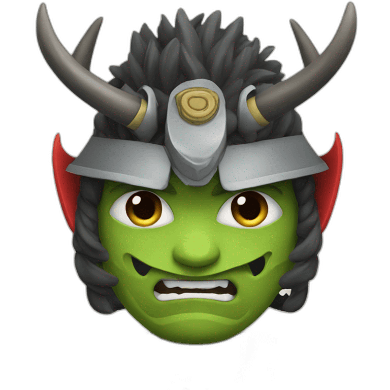 samurai monster emoji