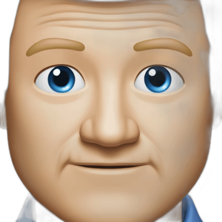 Blue eyes Steven Anthony Ballmer emoji