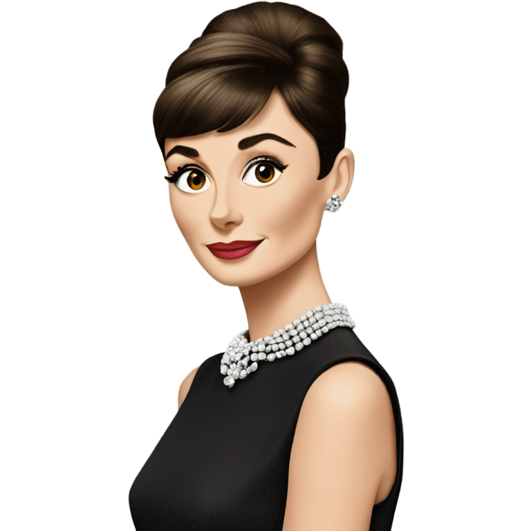 Audrey Hepburn emoji