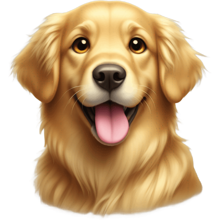 Golden retriever emoji