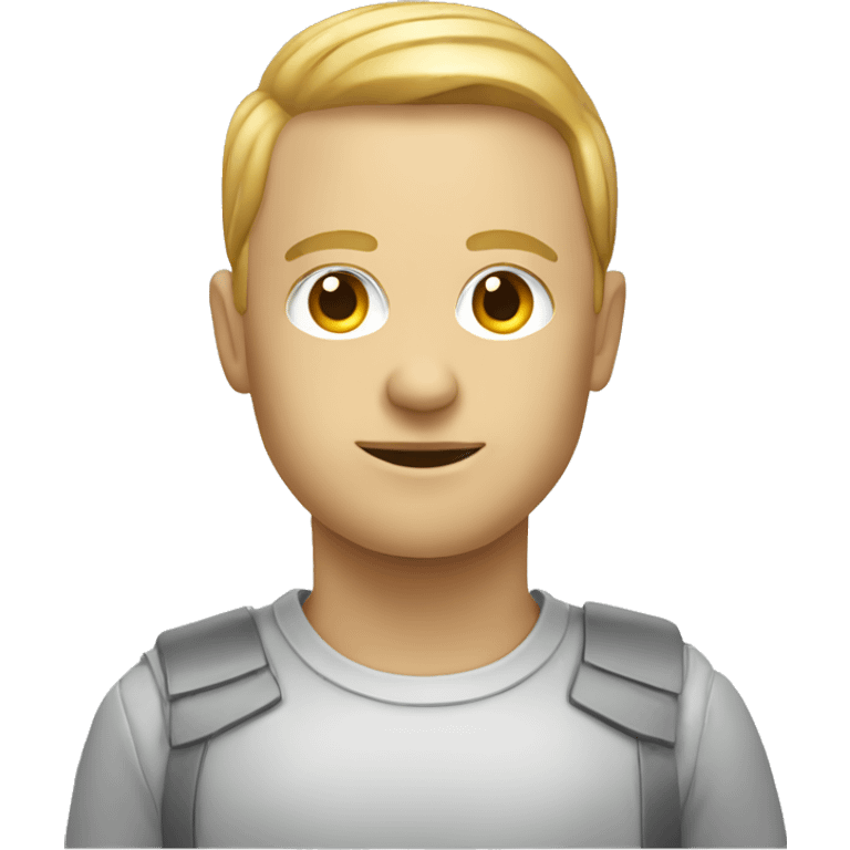 someone as machine learning emoji