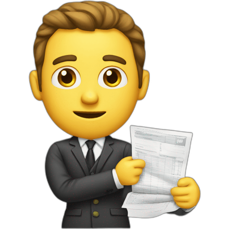 Taxman emoji