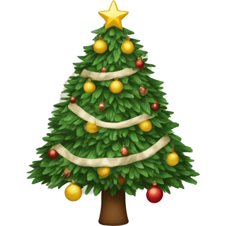 Christmastree emoji