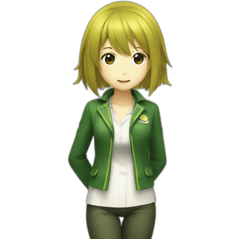 chie satonaka from persona 4 emoji