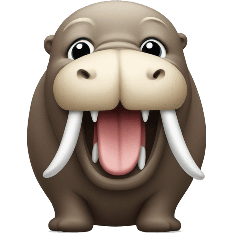 Walrus flexing  emoji