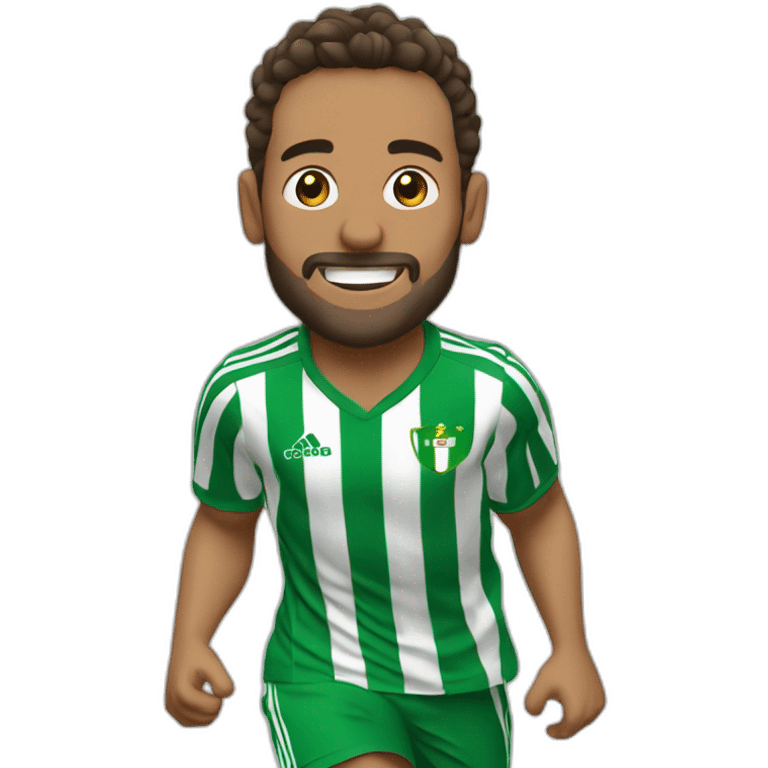 Betis player running emoji