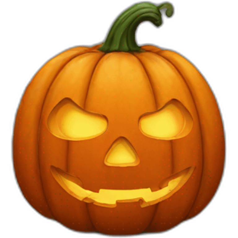 a sad jack o lantern emoji