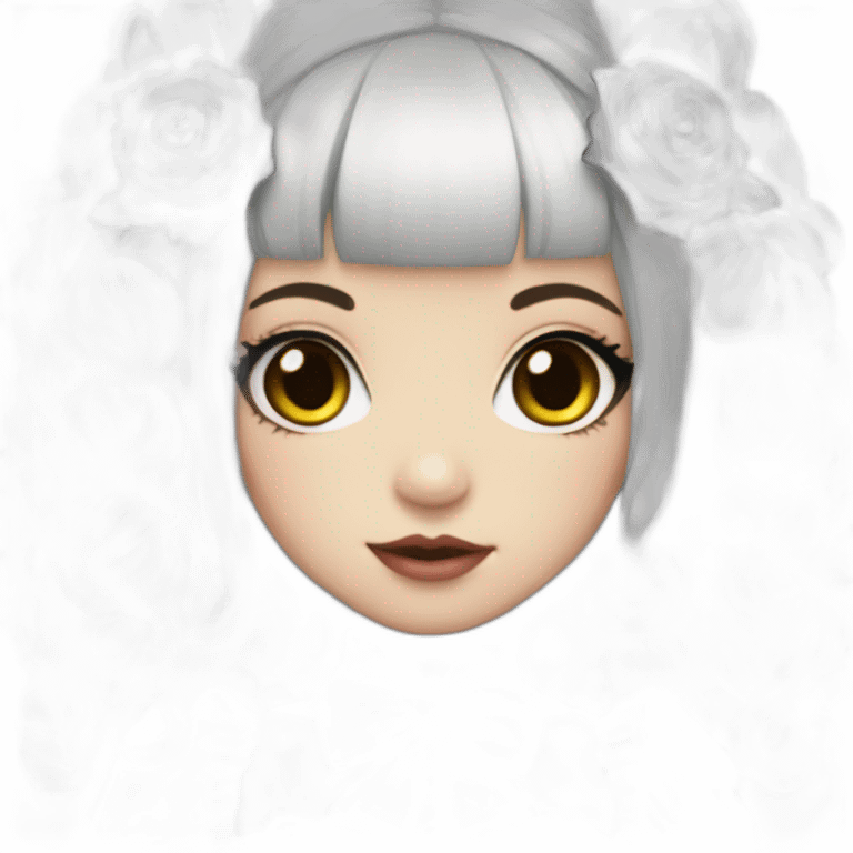 Gothic lolita emoji