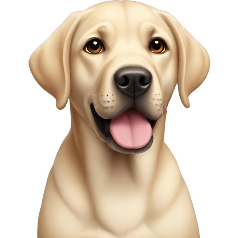 dog labrador retriever black baby emoji