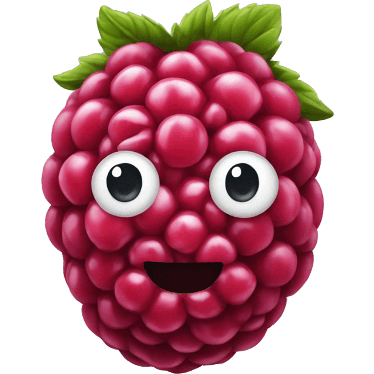 one single raspberry emoji