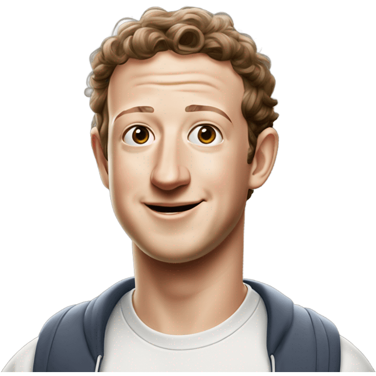 Mark Zuckerberg ￼ emoji