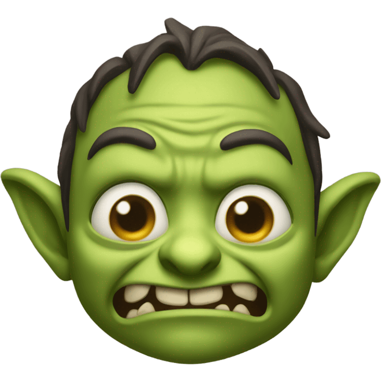 greedy scheming goblin  emoji