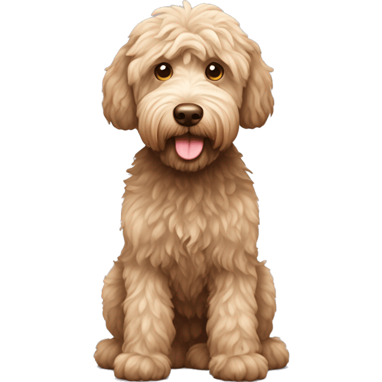 Australian Labradoodle, Full Body emoji