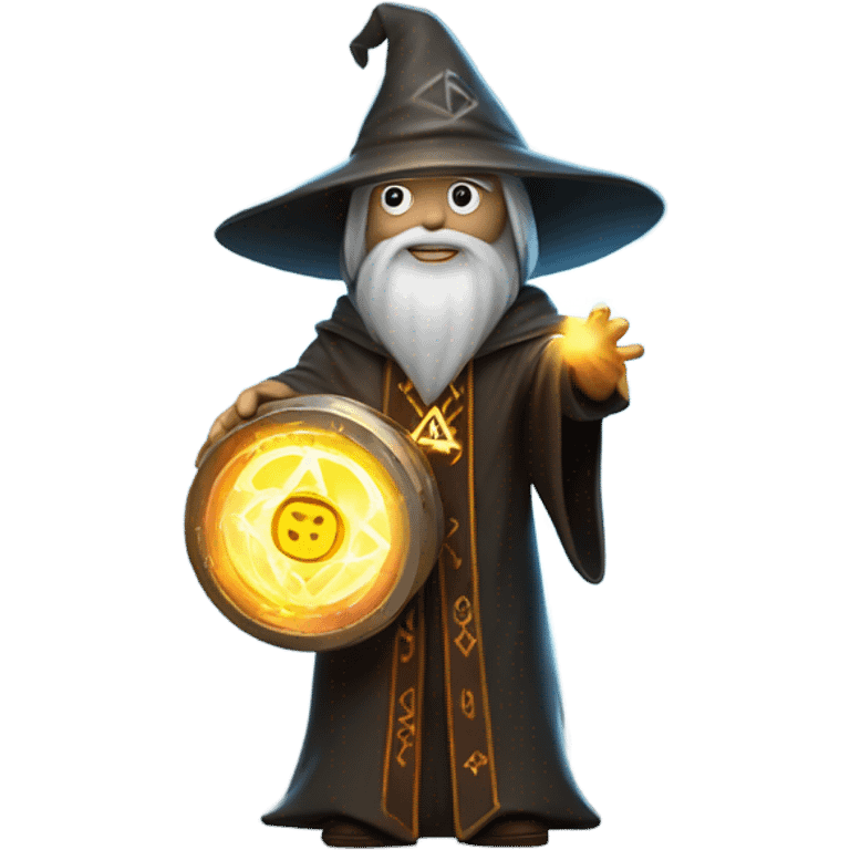 wizard  hard disk emoji