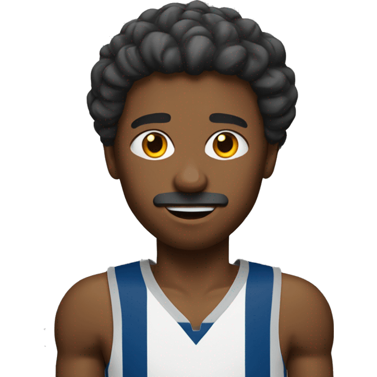 Personne qui fait du basketball emoji