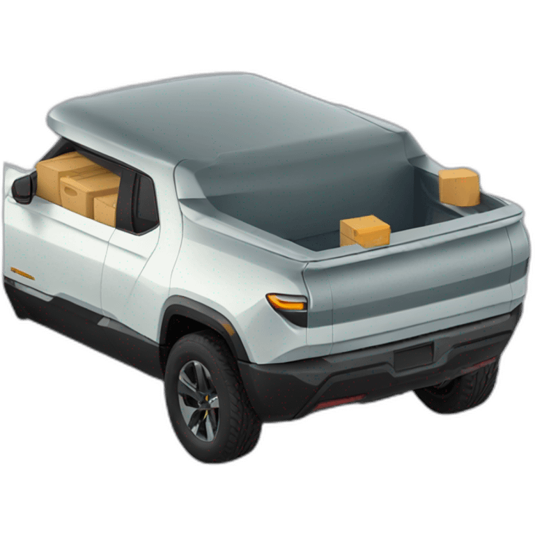 amazon rivian truck emoji